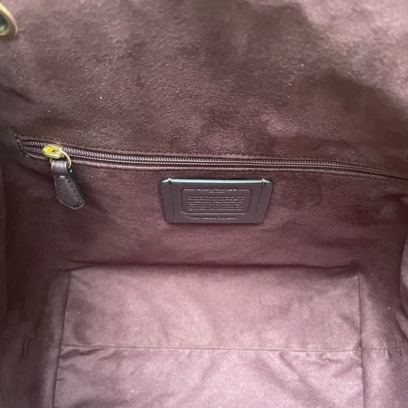 NWT!🤎🖤COACH KLEO SUEDE, SIGNATURE CANVAS BACKPACK & COACH ZIP CARD CASE! - Picture 6 of 10